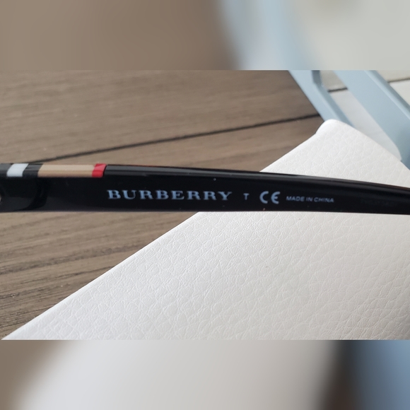 Burberry Check Unisex Eyeglass Frames - Picture 7 of 8